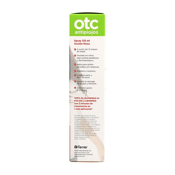 Otc Antipiojos Formula Total Spray 125ml