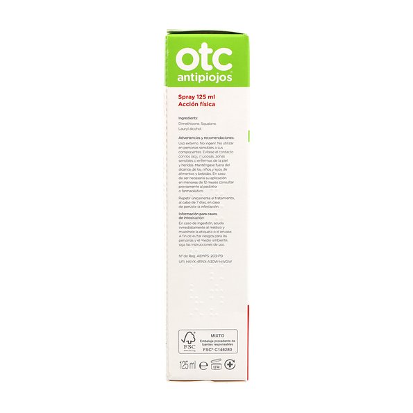 Otc Antipiojos Formula Total Spray 125ml