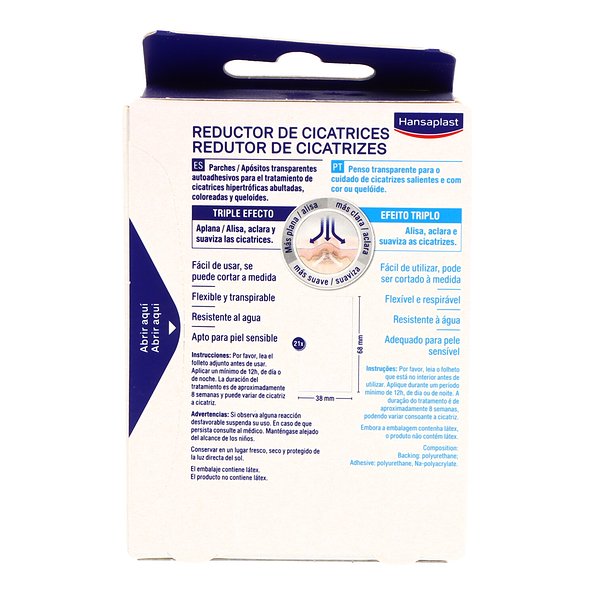 Hansaplast Cicatrices 21 Aposito 6,8x3,8