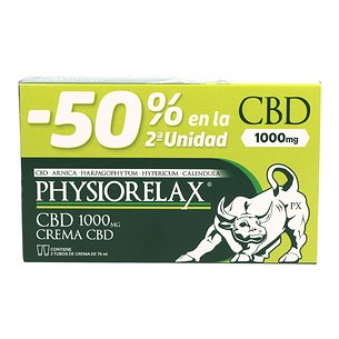 Physiorelax CBD 2x75 ml Promoção