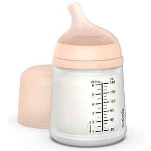 Mamadeira Suavinex Zero Anti-cólica Silicone 0m 180