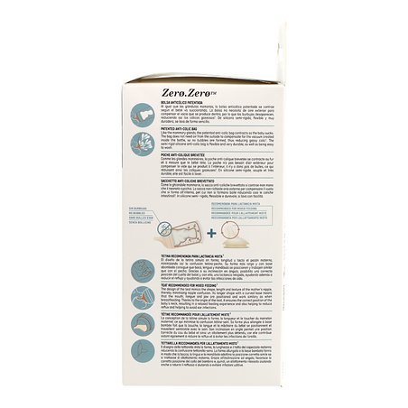 Mamadeira Suavinex Zero Anti-cólica Silicone 0m 180