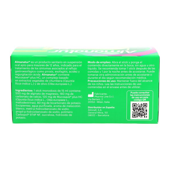 Almanatur Pêssego 20 Palitos