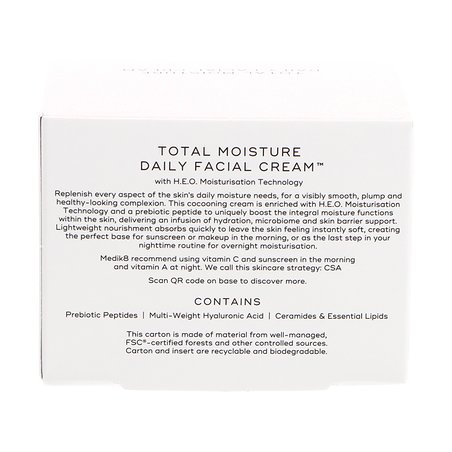 Creme Facial Diário Medik8 Total Moisture 50 ml