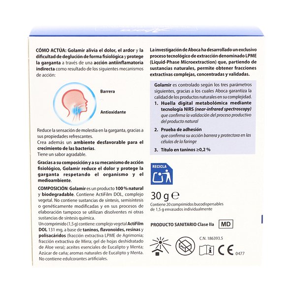 Golamir 2act 20 Tablets