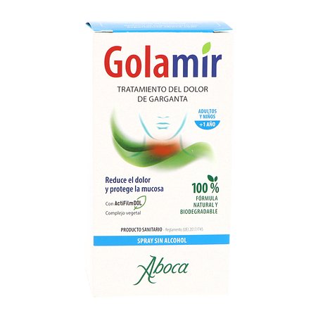 Golamir 2act Spray sem álcool 30 ml