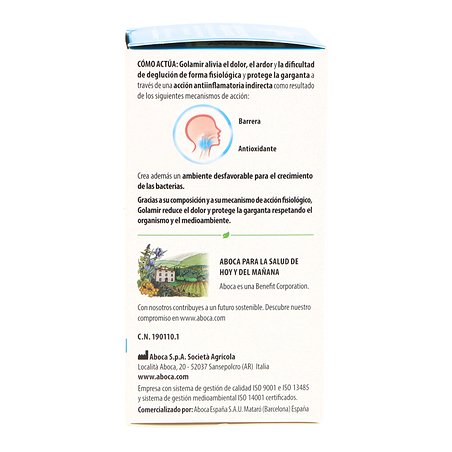 Golamir 2act Spray sem álcool 30 ml