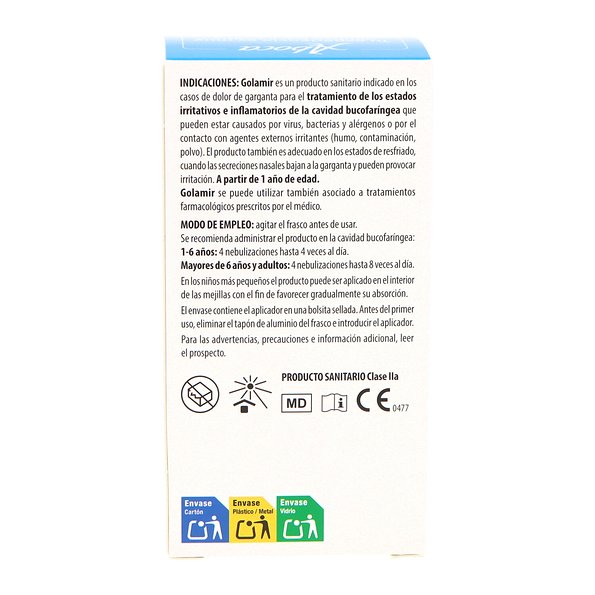 Golamir 2act Spray Sin Alcohol 30 ml