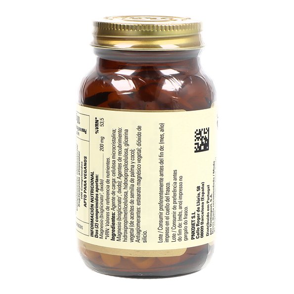 Solgar Magnésio Quelatado 100 Comprimidos