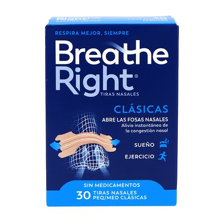 Breathe Right Tira Nasal Peqmed 30 Und
