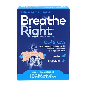 Breathe Right Nasenstreifen Peqmed 10 Einheiten