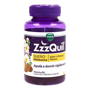 Zzzquil Melatonina Mango Platano 60 Gominolas