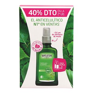 Tratamento Anticelulite Weleda Óleo de Bétula 