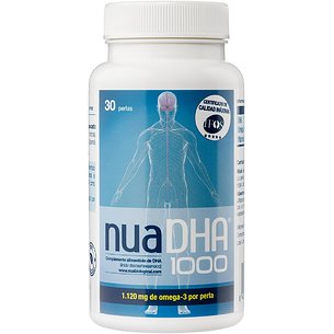 Nua Dha 1000 mg 30 Cápsulas Gelatinosas
