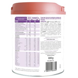 Babybio Optima 3 Leche De Crecimiento 800 gr 2