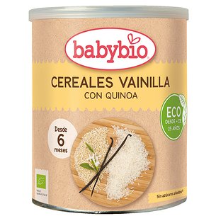 Babybio Cereales Vainilla & Quinoa +6m 220 g