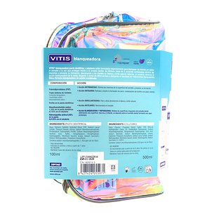 Vitis Blanqueadora Pasta Dental 100 ml + Colutorio 500 ml Promo 2