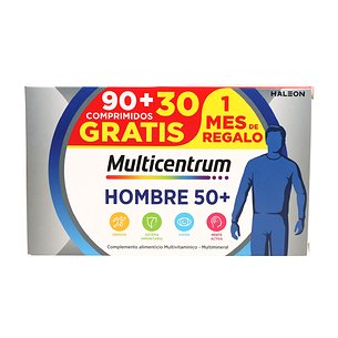 Promoção Multicentrum Men 50+ 90 Comprimidos + 30 Comprimidos