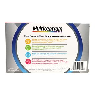 Promoção Multicentrum Men 50+ 90 Comprimidos + 30 Comprimidos 2