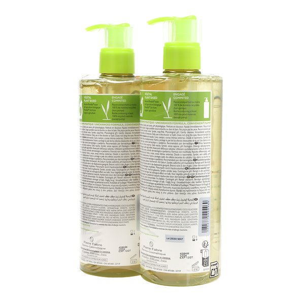 Aderma Exomega Aceite De Ducha Y Baño 2 X 500 ml Promo