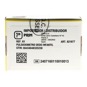 Oxímetro de pulso de dedo infantil Prim  2