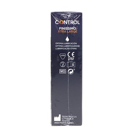 Control Preservativos Finissimo Xl 2x12 Unidades Promo