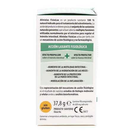 Comprar Aliviolas Fisiolax 90 Comprimidos | Tránsito Intestinal