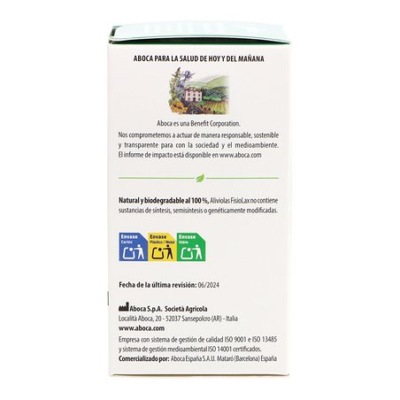 Comprar Aliviolas Fisiolax 90 Comprimidos | Tránsito Intestinal