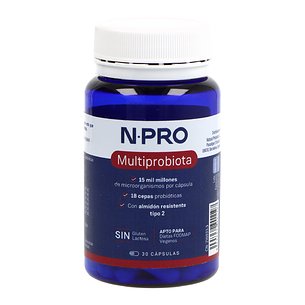 Npro Multiprobiota 30 Cápsulas