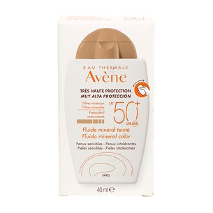 Avene Solar Mineral Fluid Spf50 Farbe 40 ml 2