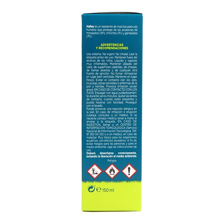 Halley Repelente Insectos Spray 150 ml