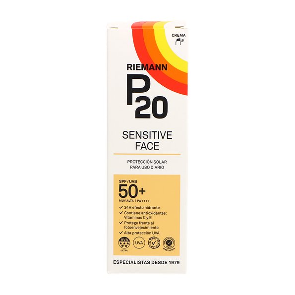 P20 Face Sensitive Spf50+ 50 ml