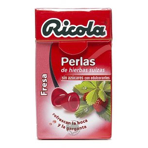 Ricola Perlas Fresamenta Sa 25 g