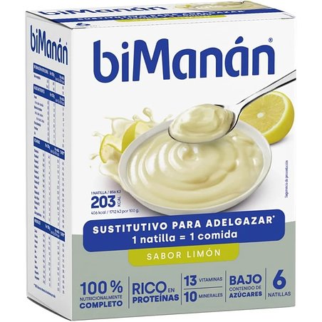 Bimanan Beslim Vanillepudding mit Zitronengeschmack, 6 Beutel
