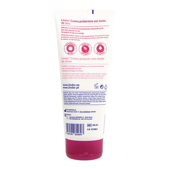 Creme de Óxido de Zinco Lindor 200 ml