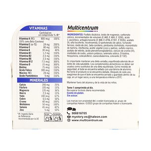 Multicentrum Man 50 90 Tablets 2