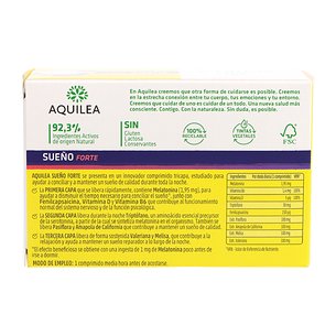 Aquilea Sueño Forte 60 Comprimidos 2