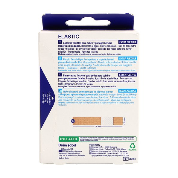 Hansaplast Elastic Finger Strip 16 Units