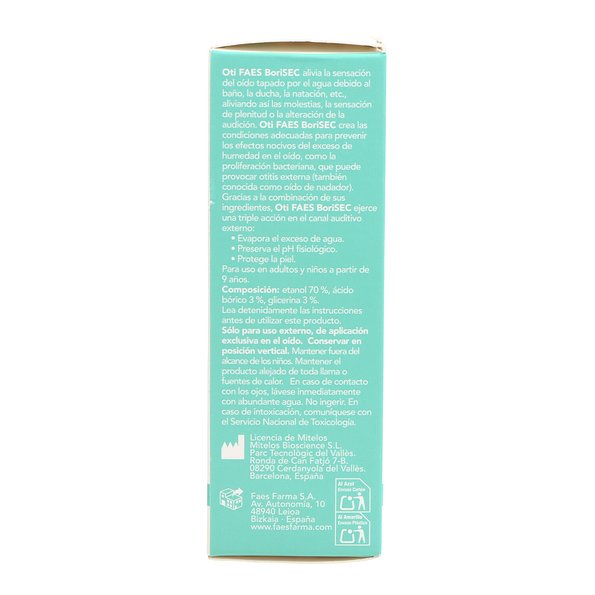 Otifaes Borisec Spray para Ouvidos 30 ml