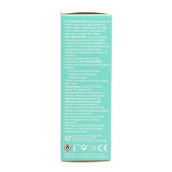 Otifaes Borisec Spray para Ouvidos 30 ml
