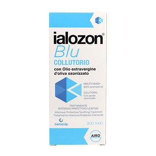 Enxaguante Bucal Ialozon Blu 300 ml 2