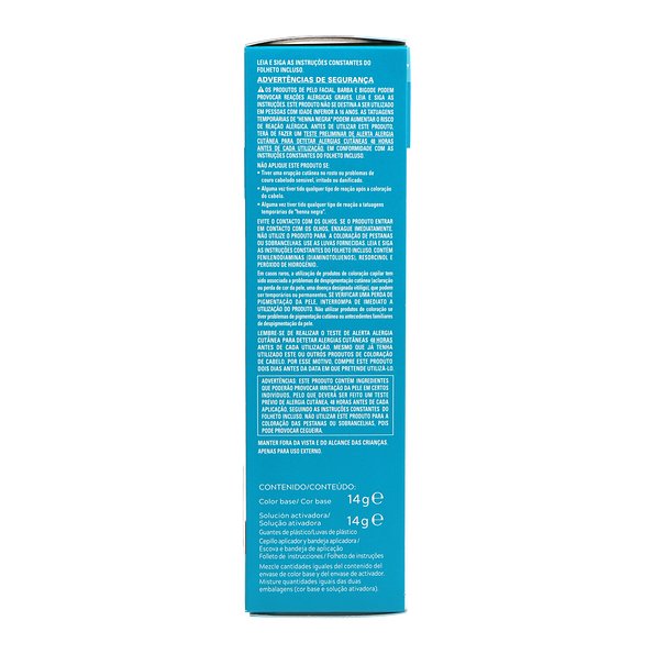 Só para homens Barba Bigode Castanho