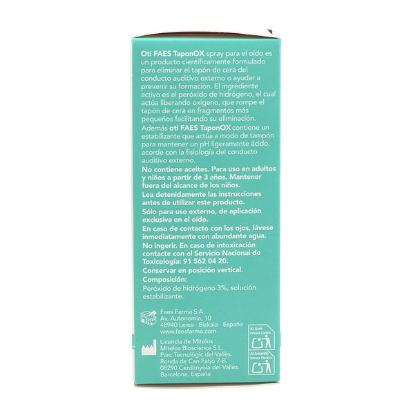 Otifaes Taponox Spray para ouvidos 45 ml