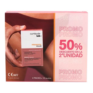 Promoção de óvulos prebióticos Cumlaude 20 óvulos