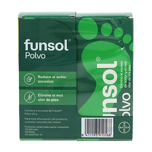 Funsol Pó 2x60 g Promo 2