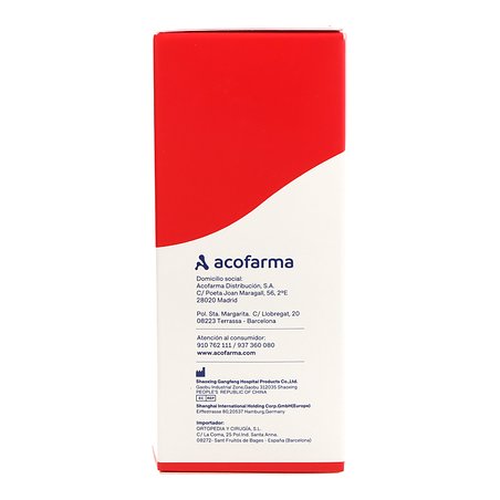 Acofar Aposito Esteril Tejido Sin Tejer 10x10cm 50 Unidades