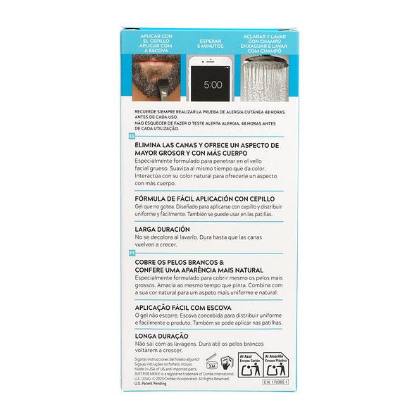 Just For Men Barba Bigote Castaño Claro