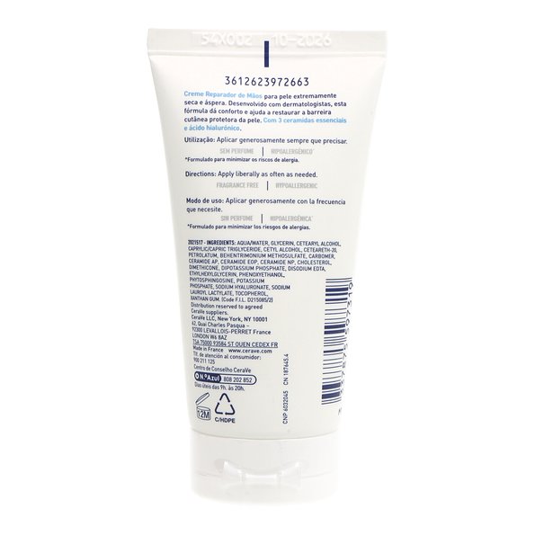 Cerave Crema Reparadora De Manos 50 ml