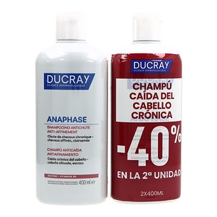Ducray Anaphase Shampoo 2x400 ml Promoção