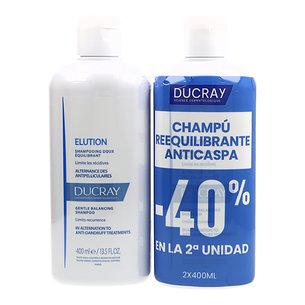 Ducray Elucion Champu Tratante 2x400 ml Promo